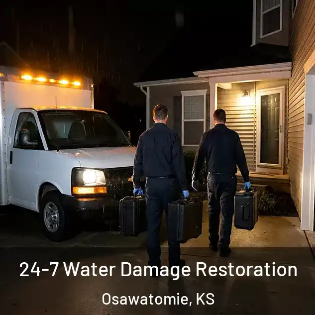  24-7 Water Damage Restoration Osawatomie, KS