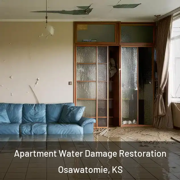  Apartment Water Damage Restoration Osawatomie, KS