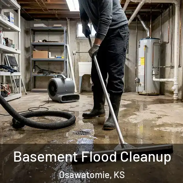  Basement Flood Cleanup Osawatomie, KS