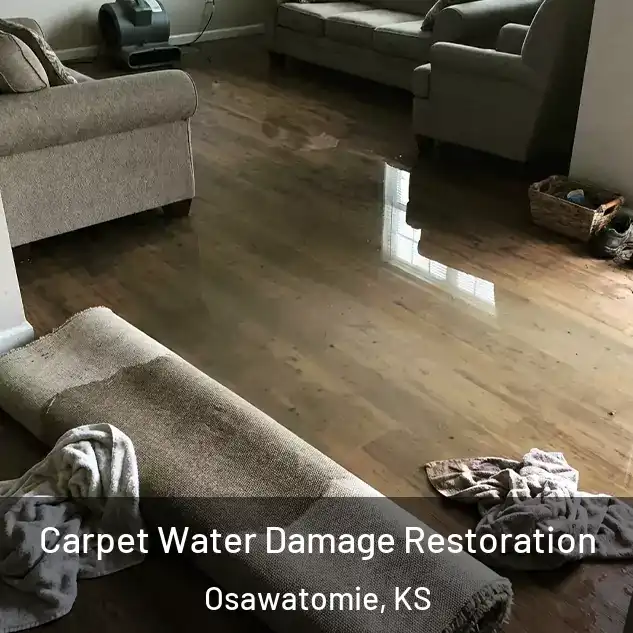  Carpet Water Damage Restoration Osawatomie, KS