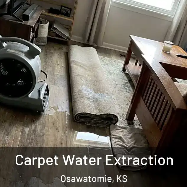  Carpet Water Extraction Osawatomie, KS