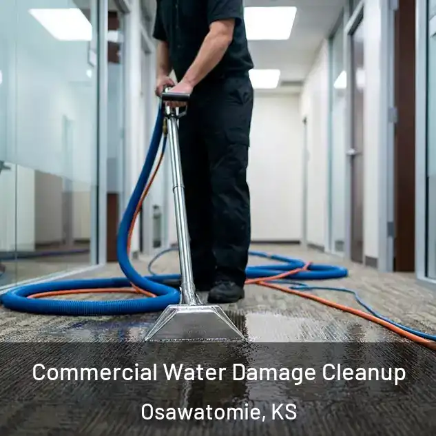 Commercial Water Damage Cleanup Osawatomie, KS