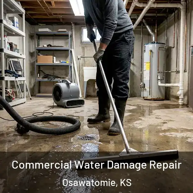  Commercial Water Damage Repair Osawatomie, KS