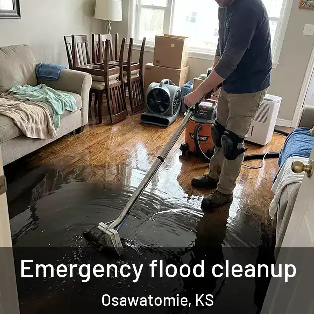  Emergency flood cleanup Osawatomie, KS