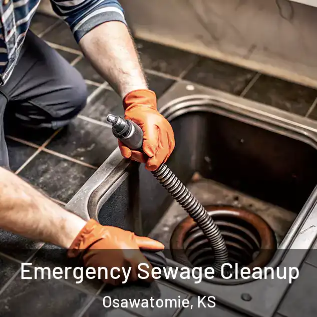  Emergency Sewage Cleanup Osawatomie, KS