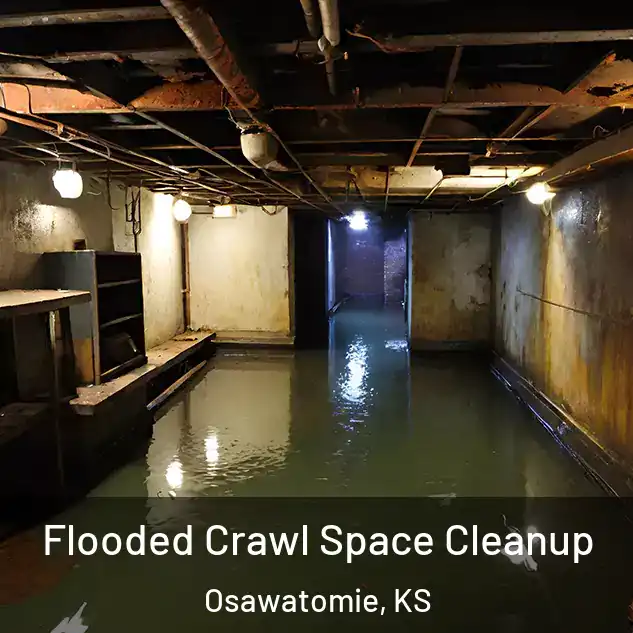  Flooded Crawl Space Cleanup Osawatomie, KS
