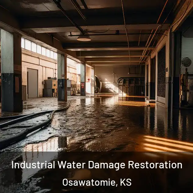  Industrial Water Damage Restoration Osawatomie, KS