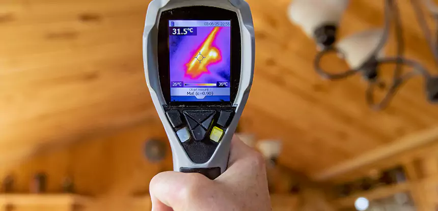 Infrared Camera Roof Leak Detection in Osawatomie