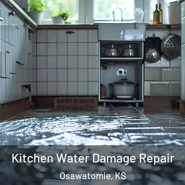  Kitchen Water Damage Repair Osawatomie, KS