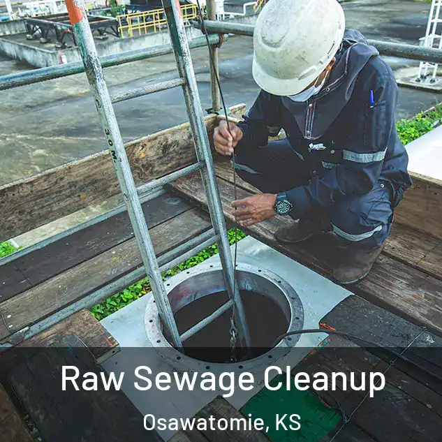  Raw Sewage Cleanup Osawatomie, KS