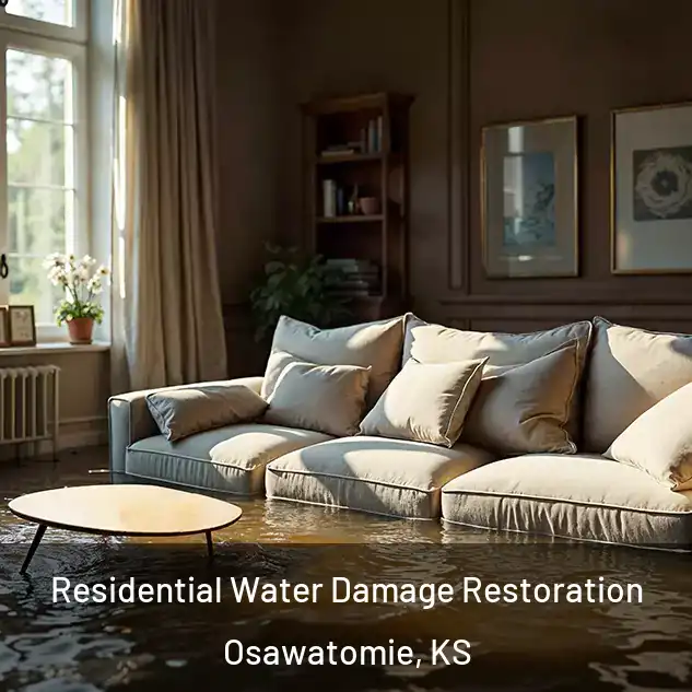  Residential Water Damage Restoration Osawatomie, KS