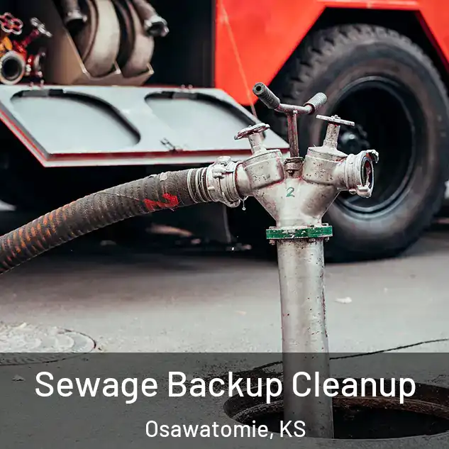  Sewage Backup Cleanup Osawatomie, KS