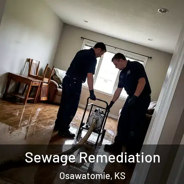  Sewage Remediation Osawatomie, KS