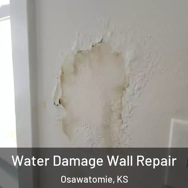  Water Damage Wall Repair Osawatomie, KS
